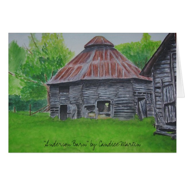 "Anderson Barn"  (Front Horizontal)