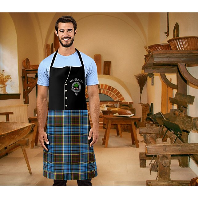 Anderson Clan Badge & Tartan Kilt Apron (Creator Uploaded)