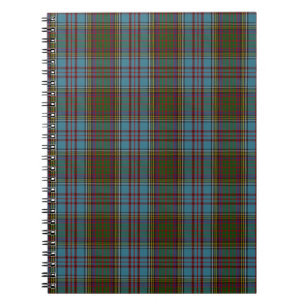 Anderson Clan Family Tartan Notebook