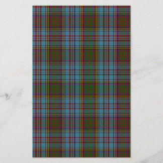 Anderson Clan Family Tartan Stationery