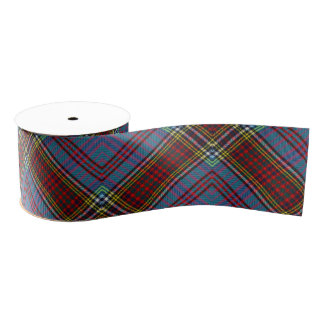Anderson Clan Tartan (Diagonal) Ribbon Grosgrain Ribbon