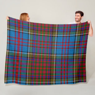 Anderson Clan Tartan Fleece Blanket