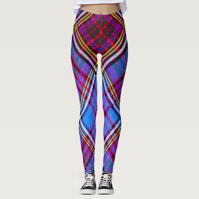 Anderson Clan Tartan Leggings (Front)