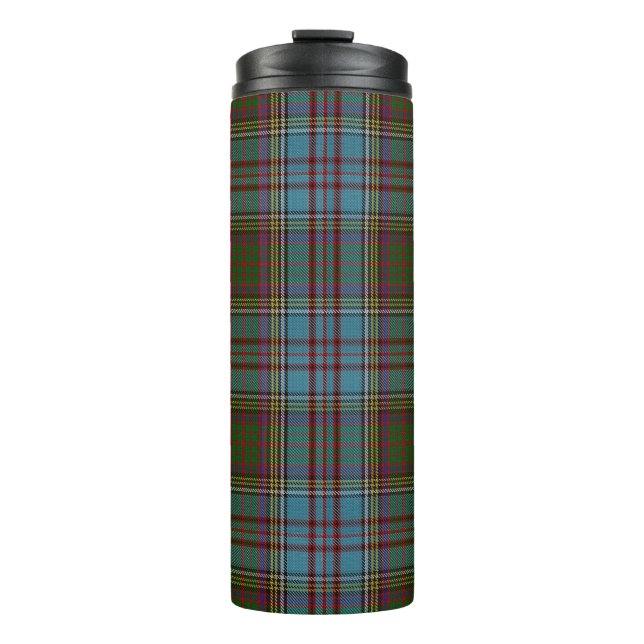 Anderson Clan Tartan Plaid Pattern Scottish Thermal Tumbler (Front)