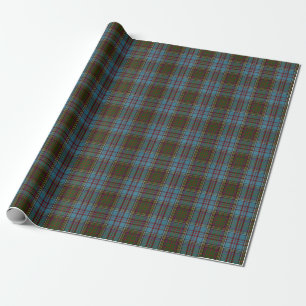 Anderson Clan Tartan Plaid Pattern Scottish Wrapping Paper
