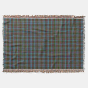 Anderson Clan Tartan Plaid Scottish Heritage Throw Blanket