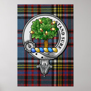 Anderson Crest  and Tartan Poster