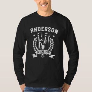 Anderson Drinking Squad South Carolina Beer Sc Boo T-Shirt