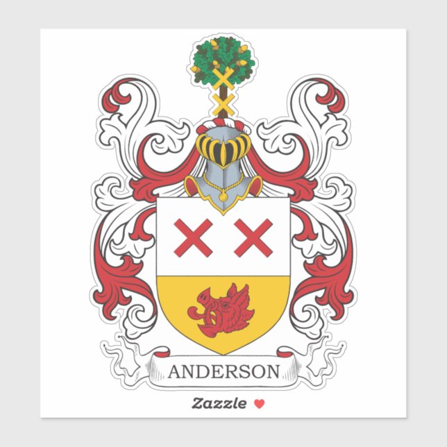 Anderson Family Crest (Sheet)