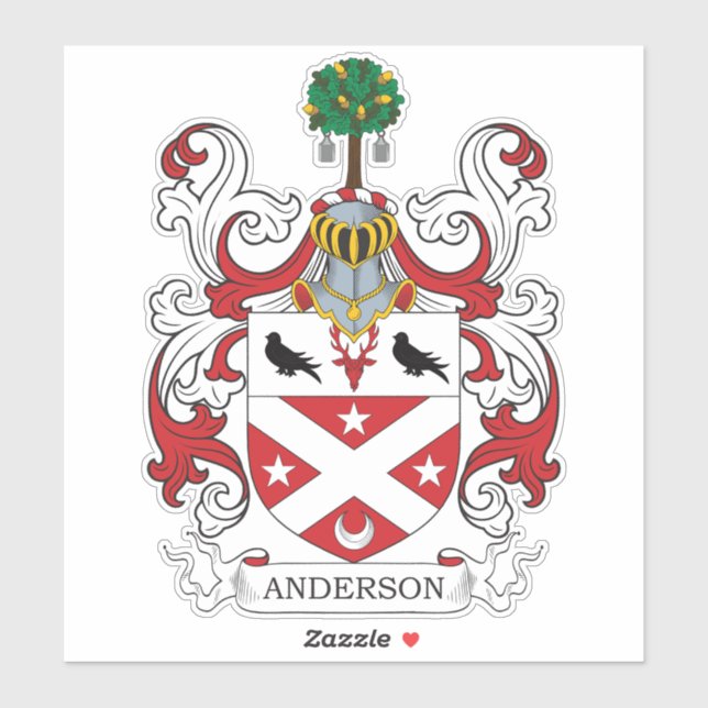 Anderson Family Crest (Sheet)