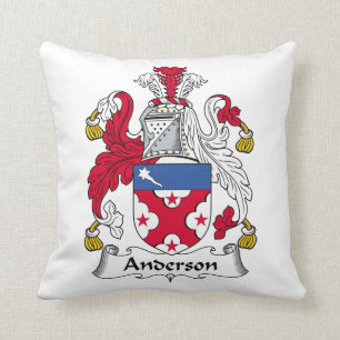 Anderson Family Crest Cushion