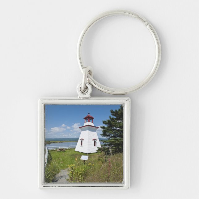 Anderson Hallow Lighthouse in Riverside-Albert, Key Ring (Front)