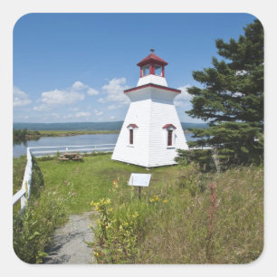 Anderson Hallow Lighthouse in Riverside-Albert, Square Sticker