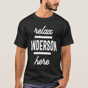 Anderson Personalised Name Birthday Gift T-Shirt