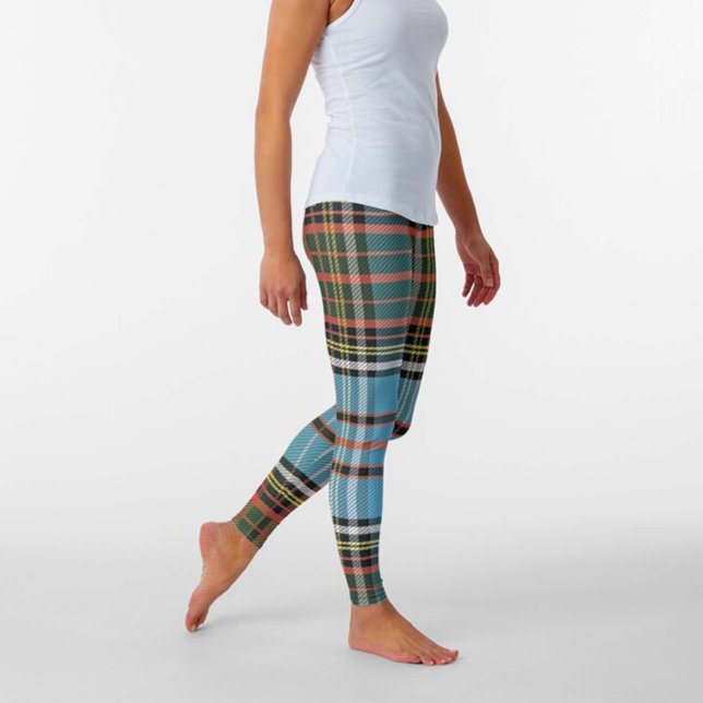 Anderson Scottish Clan Tartan Plaid Leggings (Creator Uploaded)