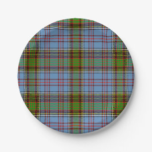 Anderson Scottish Tartan Paper Plate