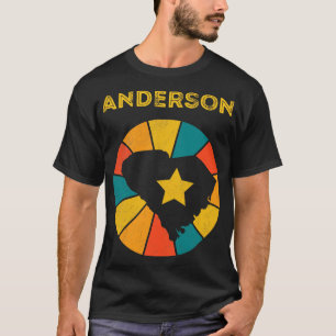 Anderson South olina Vintage Distressed Souvenir 1 T-Shirt