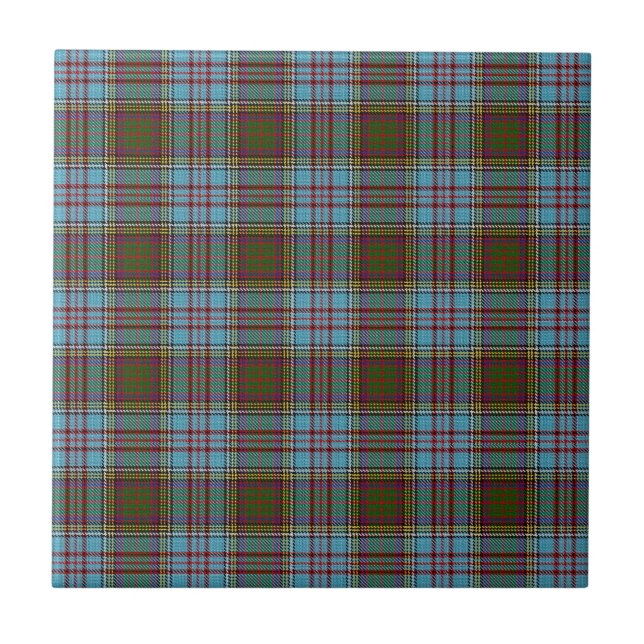 Anderson Tartan Ceramic Tile (Front)