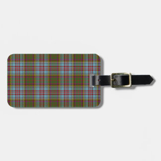 Anderson Tartan Pattern Luggage Tag