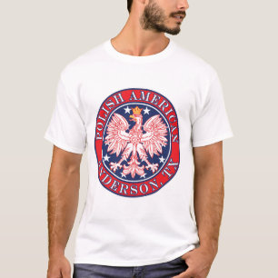 Anderson Texas Polish American Eagle T-Shirt
