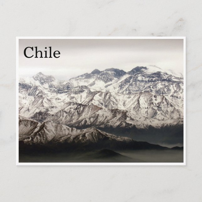 andes chile postcard (Front)