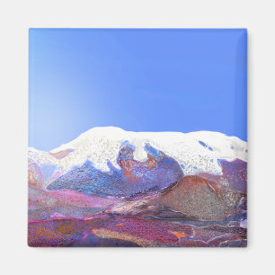 Andes Mountain View Peru #3 Magnet