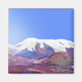 Andes Mountain View Peru #3 Magnet