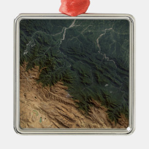 Andes Mountains Metal Tree Decoration