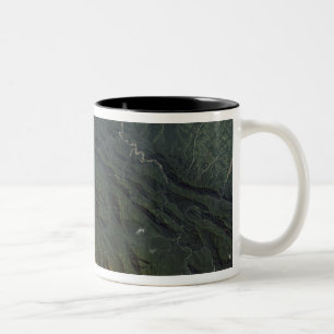 Andes Mountains Two-Tone Coffee Mug