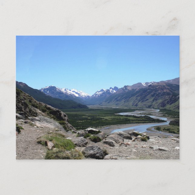 Andes Range, Patagonia Postcard (Front)