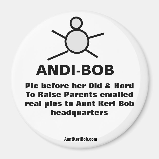 ANDI-BOB MAGNET (Front)
