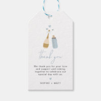 ANDI Dusty Blue Poppin Bottles Baby Boy