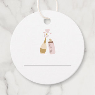 ANDI Pink Poppin Bottles Momosa Bar Juice Tags