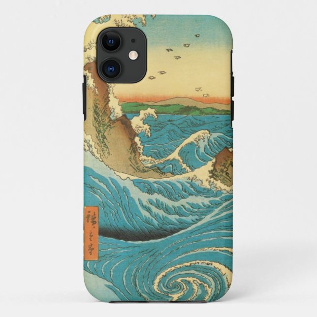 Ando Hiroshige  Navaro Rapids Case-Mate iPhone Case (Back)