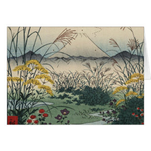 Ando Hiroshige - Otsuki Fields in Kai Province