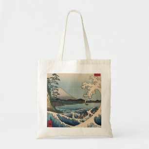 Ando Hiroshige - Sea at Satta in Suruga Province Tote Bag