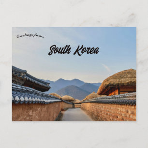 Andong South Korea Postcard