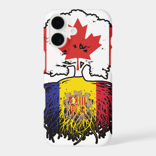 Andorra Andorran Canadian Canada Tree Roots Flag