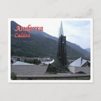 Andorra - Caldea - Postcard