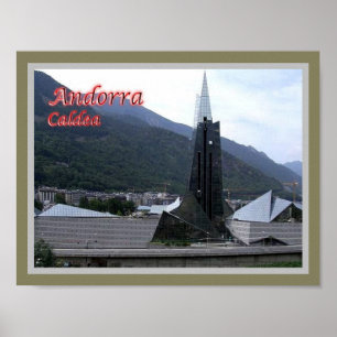 Andorra - Caldea - Poster