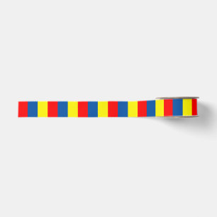 Andorra Ecuador romania moldova colombia flag stri Grosgrain Ribbon