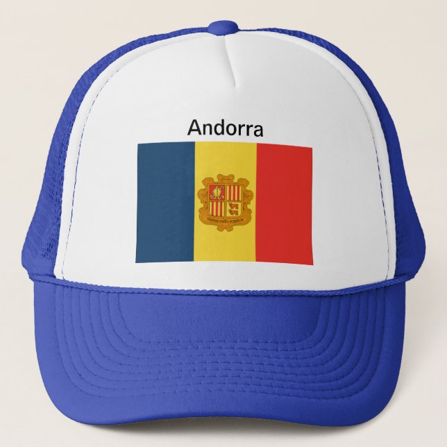Andorra Flag Hat (Front)