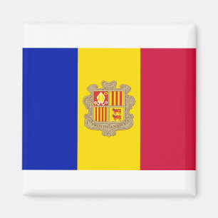 Andorra Flag Magnet