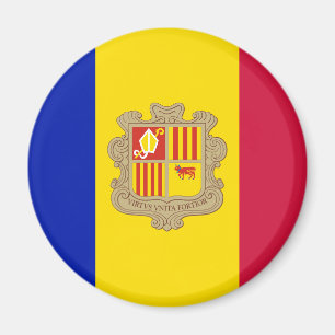 Andorra  flag Magnet