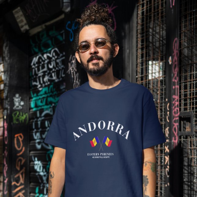 Andorra Flag T-Shirt - Patriotic Apparel (Creator Uploaded)