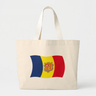 Andorra Flag Tote Bag