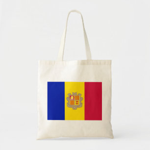 Andorra Flag Tote Bag