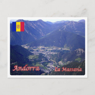 Andorra - La Massana - Postcard