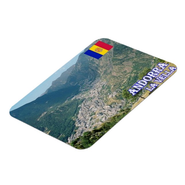 Andorra - La Vella - Magnet (Left Side)
