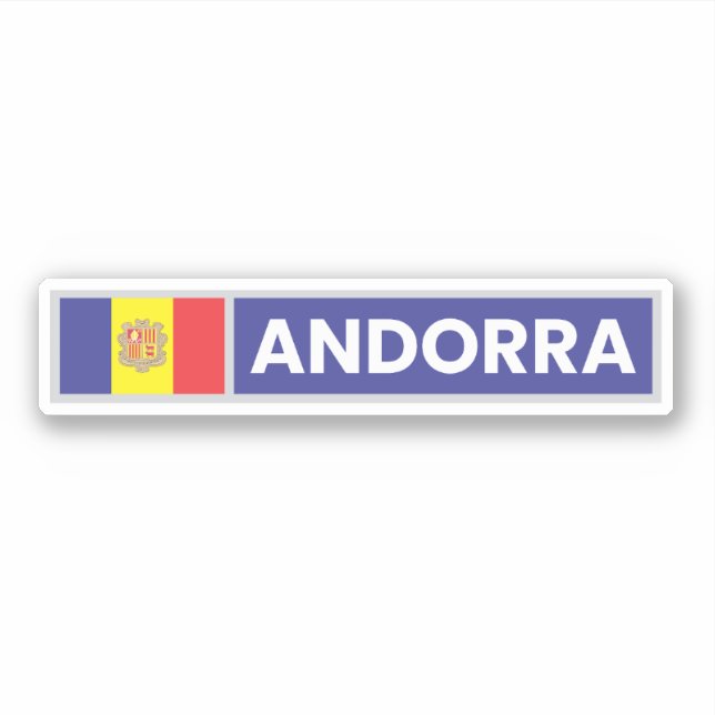 Andorra National Flag (Front)